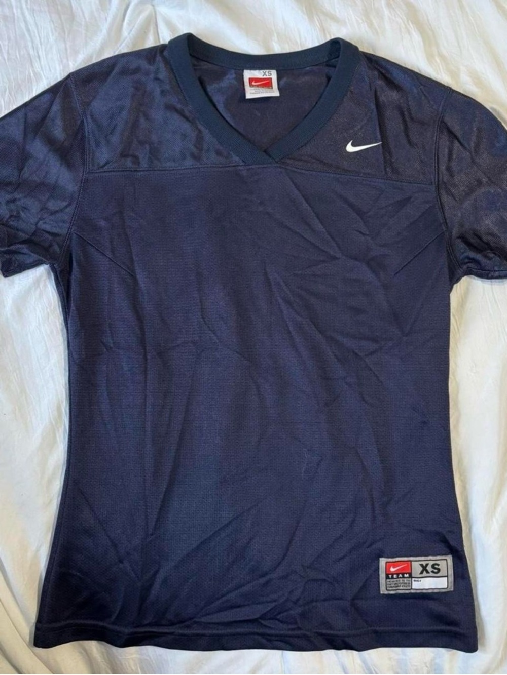 Women’s vintage Nike navy jersey Y2K
